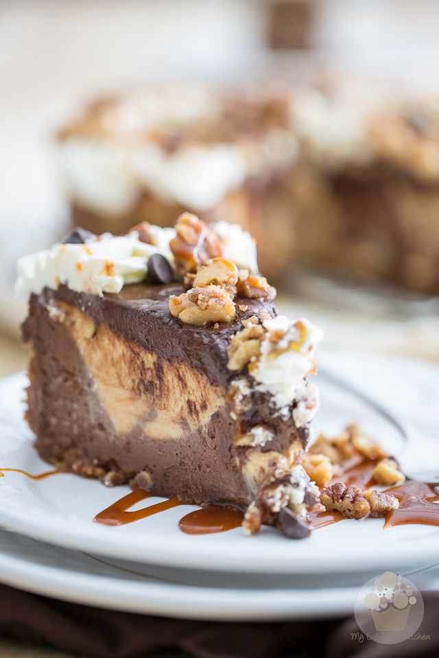 Chocolate Salted Caramel Cheesecake | eviltwin.kitchen