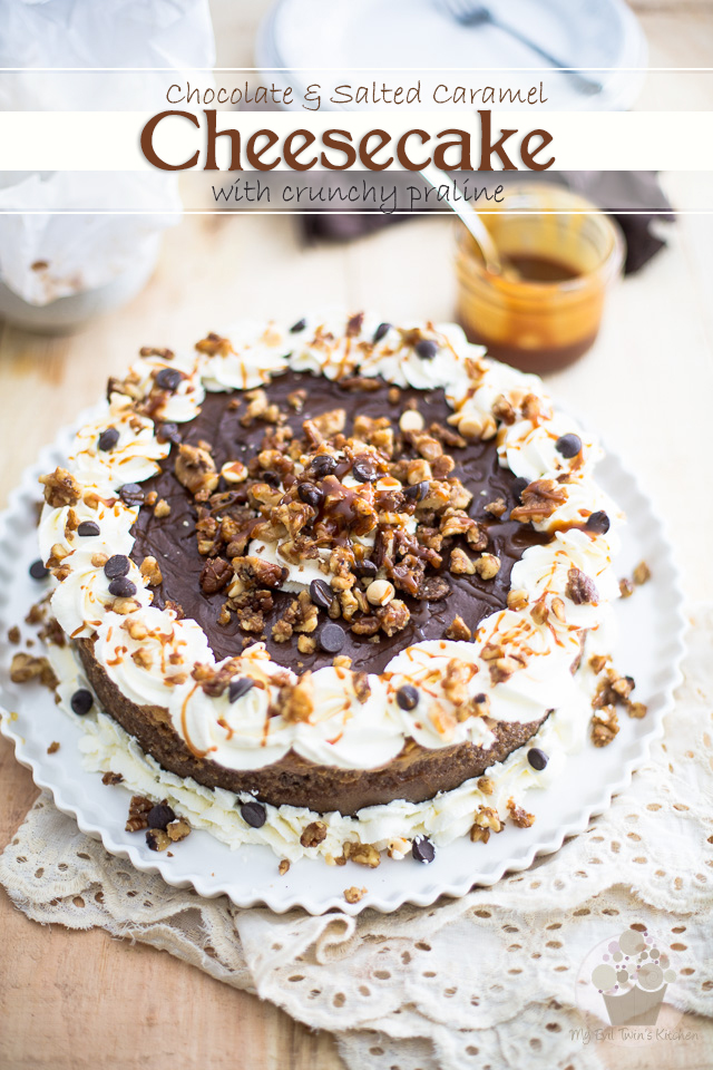 Chocolate Salted Caramel Cheesecake | eviltwin.kitchen