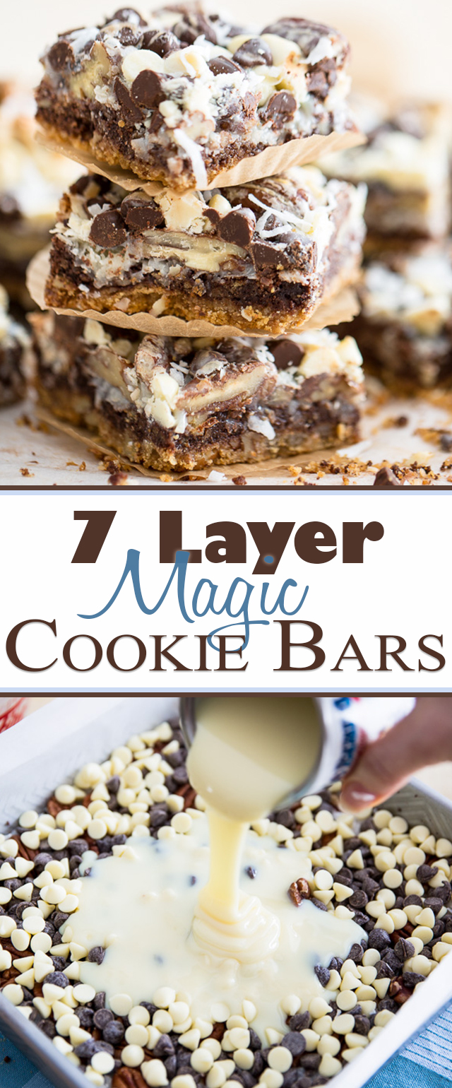 7 Layer Magic Cookie Bars | eviltwin.kitchen