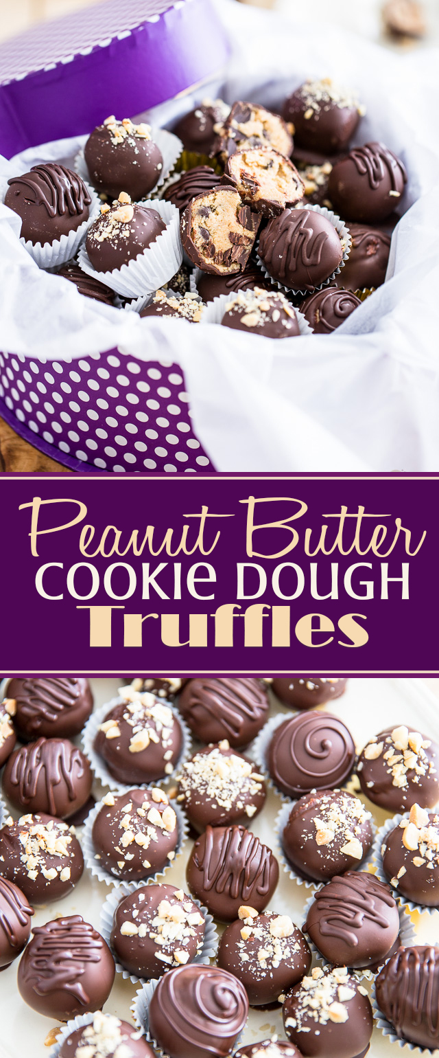 Peanut Butter Cookie Dough Truffles | eviltwin.kitchen