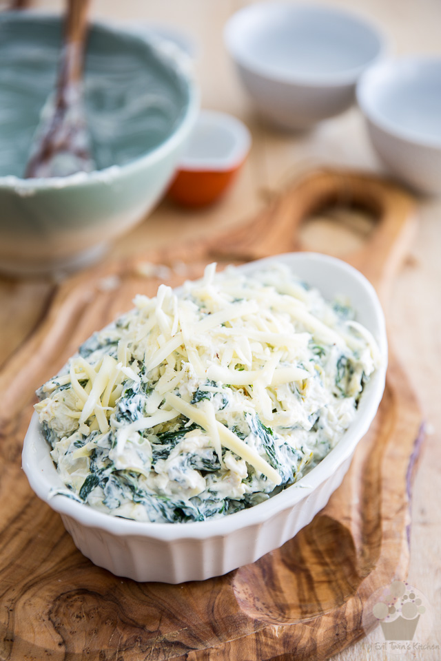 Cheesy Artichoke Spinach Dip | eviltwin.kitchen