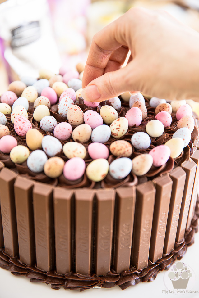  Gâteau de Pâques aux œufs à la crème KitKat Cadbury / eviltwin.cuisine 