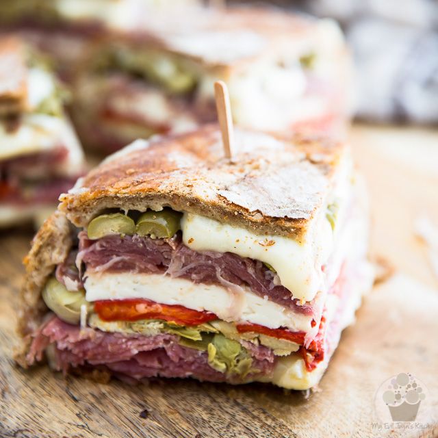 Muffuletta – aka – Antipasti Sandwich