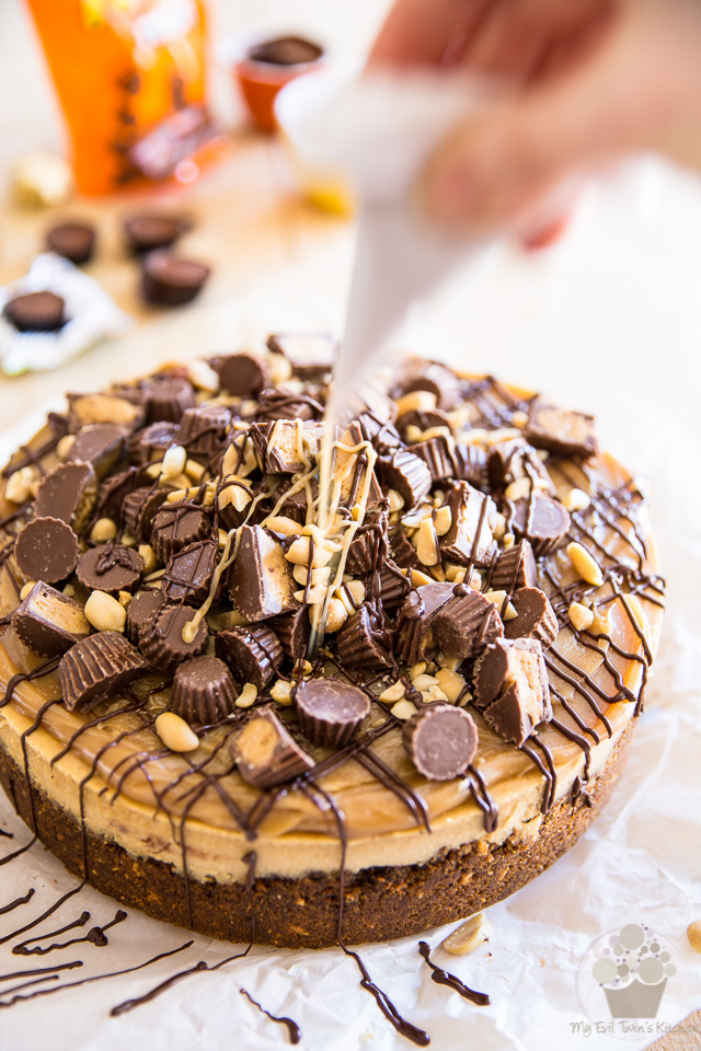 Reeses Peanut Butter Cup Cheesecake | eviltwin.kitchen