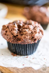 Almost Too Much - Chocolate Nutella Muffins • My Evil Twin's Kitchen