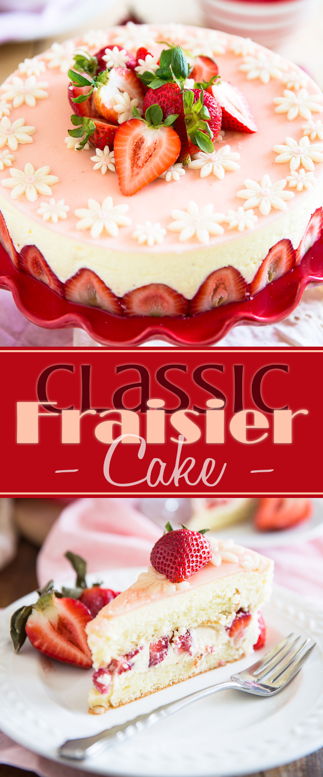 Classic Fraisier Cake | eviltwin.kitchen