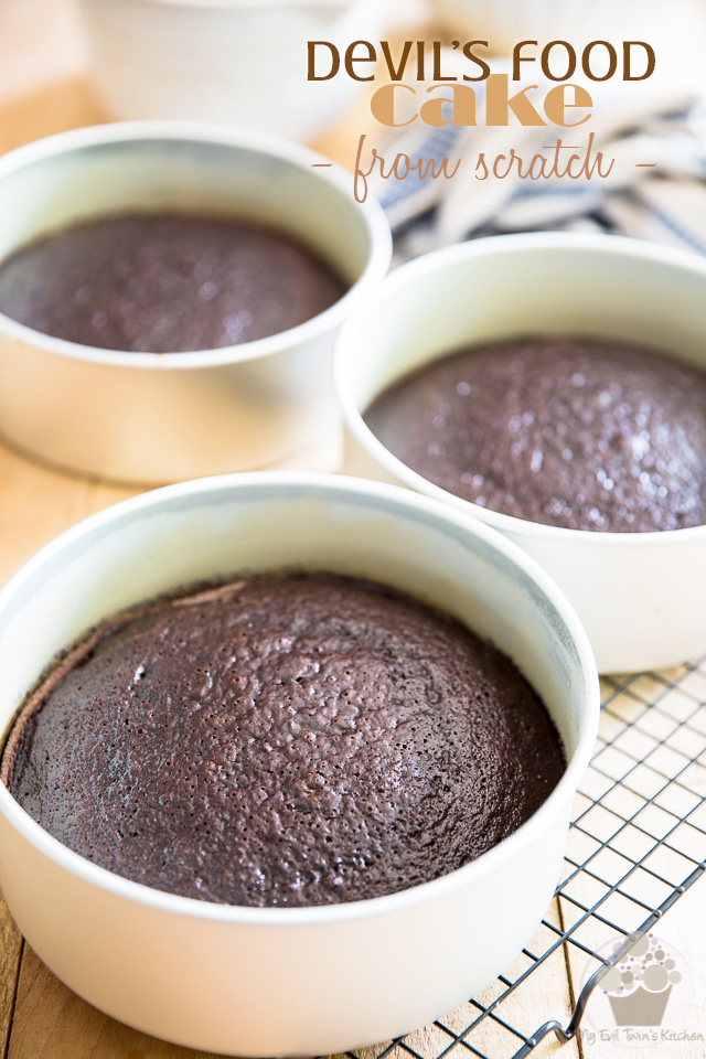 Forget about cake mix and boxes! Once you've made this Devil's Food Cake recipe from scratch, you'll never go back. It's simply the moistest and tastiest! The best part is, it's super easy to make. 