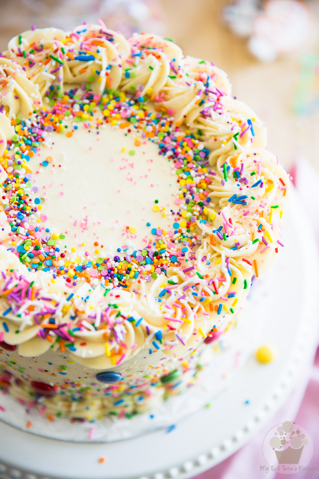 Funfetti Birthday Cake | eviltwin.kitchen