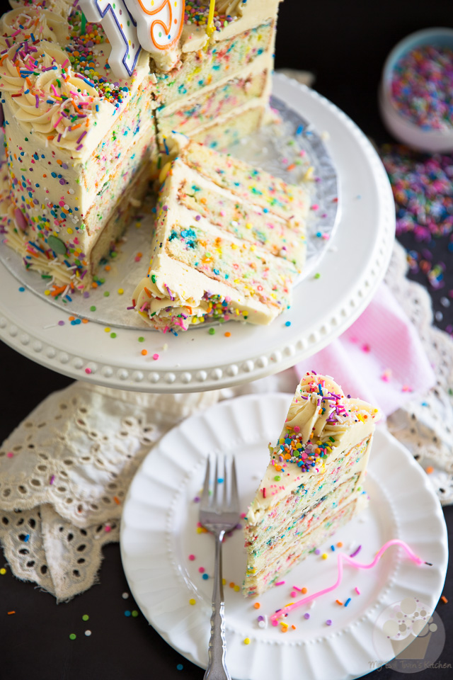 Funfetti Birthday Cake | eviltwin.kitchen