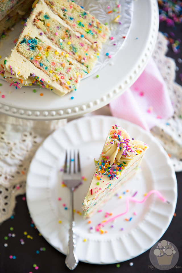 Funfetti Birthday Cake | eviltwin.kitchen