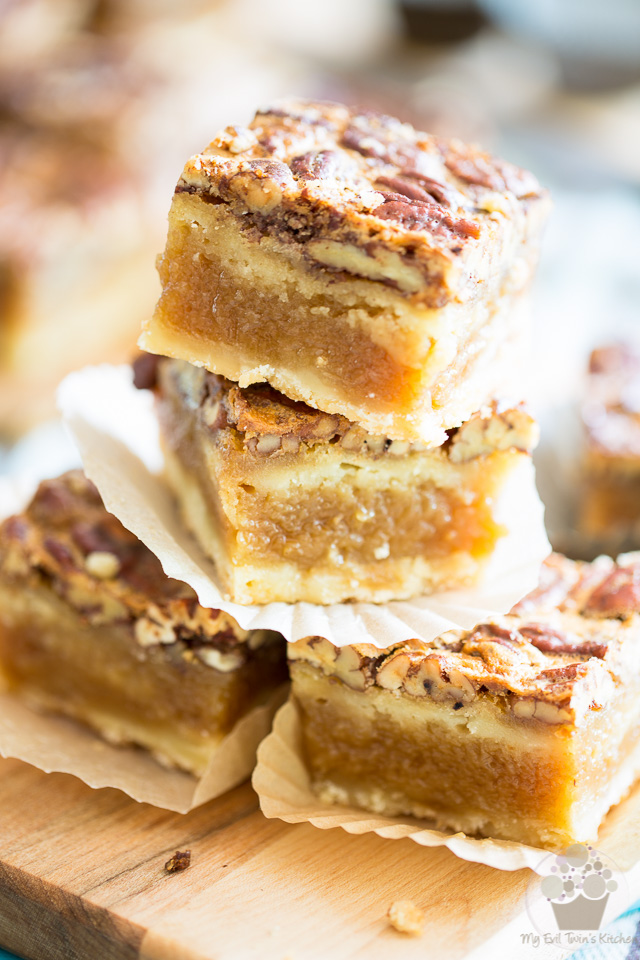 Pecan Pie Bars | eviltwin.kitchen