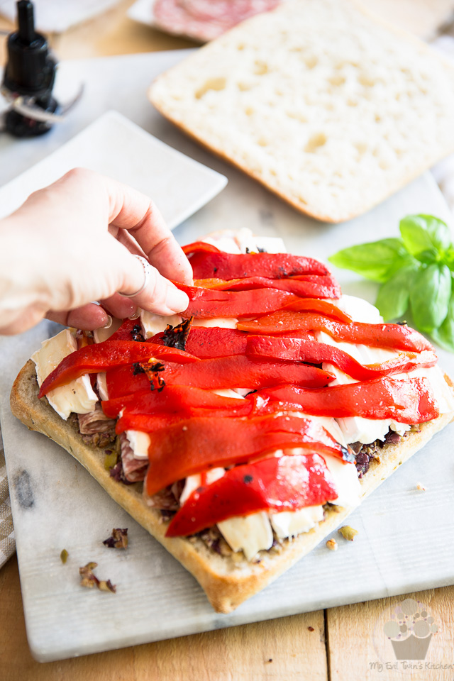 Learn how to make this delicious Tapenade Salami Sandwich, complete with step-by-step instructions and pictures on eviltwin.kitchen