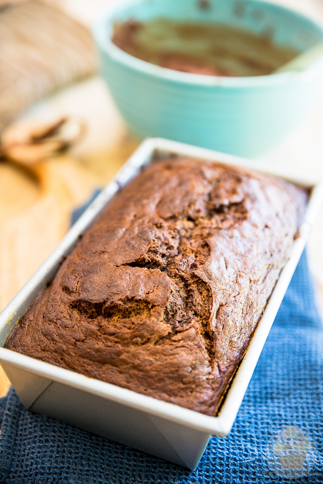 Marbled Chocolate Banana Bread with Chocolate Cream Cheese Frosting by My Evil Twin's Kitchen | step-by-step instruction on eviltwin.kitchen