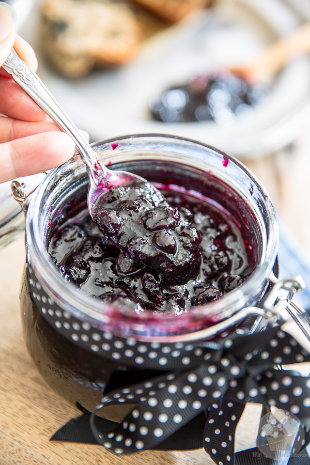 Got an overage of blueberries this season? Make a batch of this Quick Blueberry Jam; it's probably the easiest and most delicious thing you could use them for! 