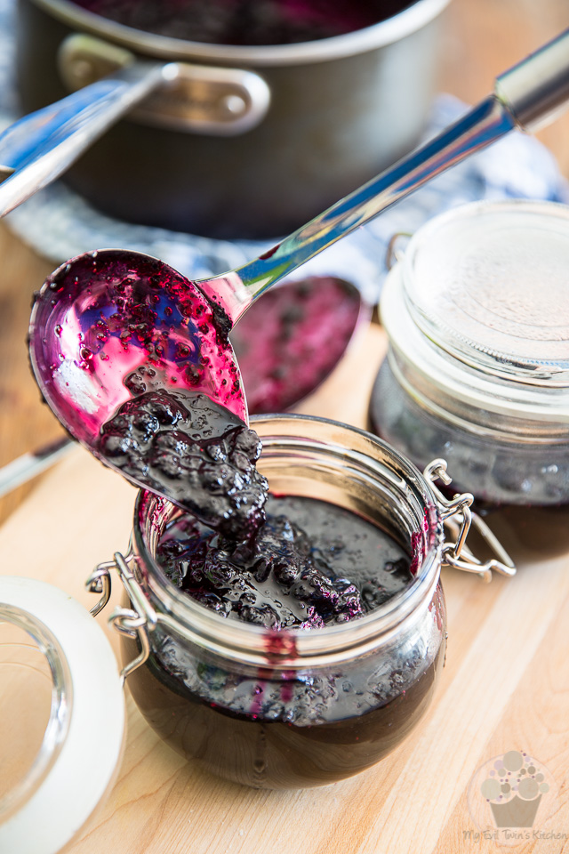 Quick Blueberry Jam by My Evil Twin's Kitchen | Step-by-step instruction on eviltwin.kitchen