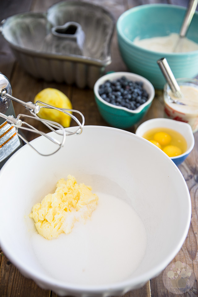 Blueberry Lemon Bundt Cake by My Evil Twin | Step-by-step instructions on eviltwin.kitchen