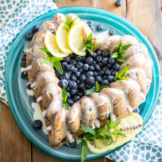 Simple yet incredibly elegant, this Blueberry Lemon Bundt Cake is wonderfully moist and tastes every bit as delicious as it looks!