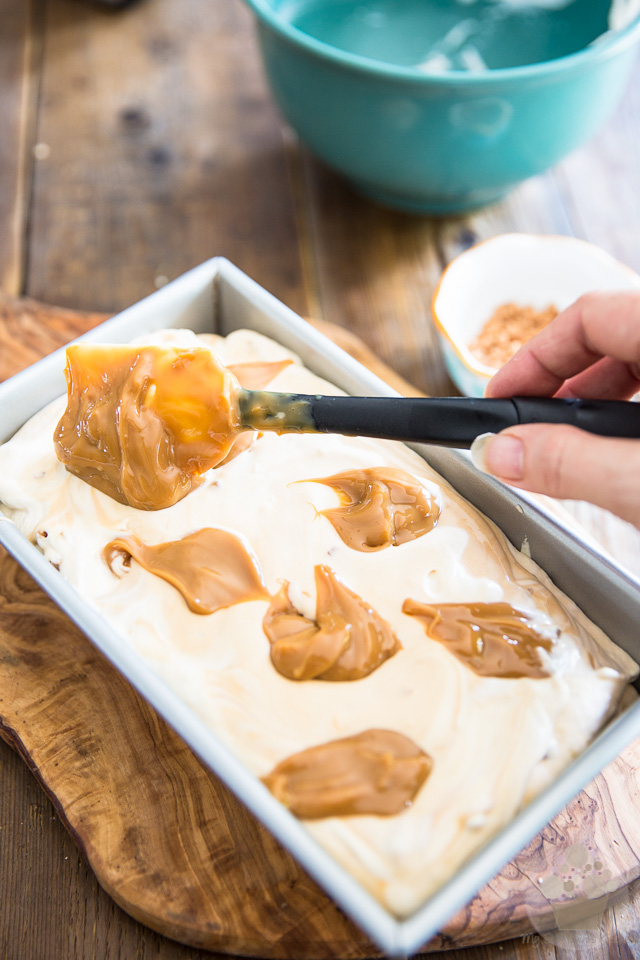 No Churn Dulce de Leche Ice Cream by My Evil Twin's Kitchen | Step-by-step instructions on eviltwin.kitchen
