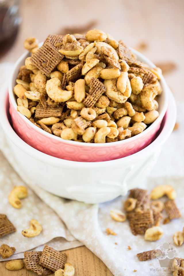 Planning a party? This Maple Chai Party Mix is just what you'll need to satisfy your sweet snack attack (and that of your friends) when the craving strikes!