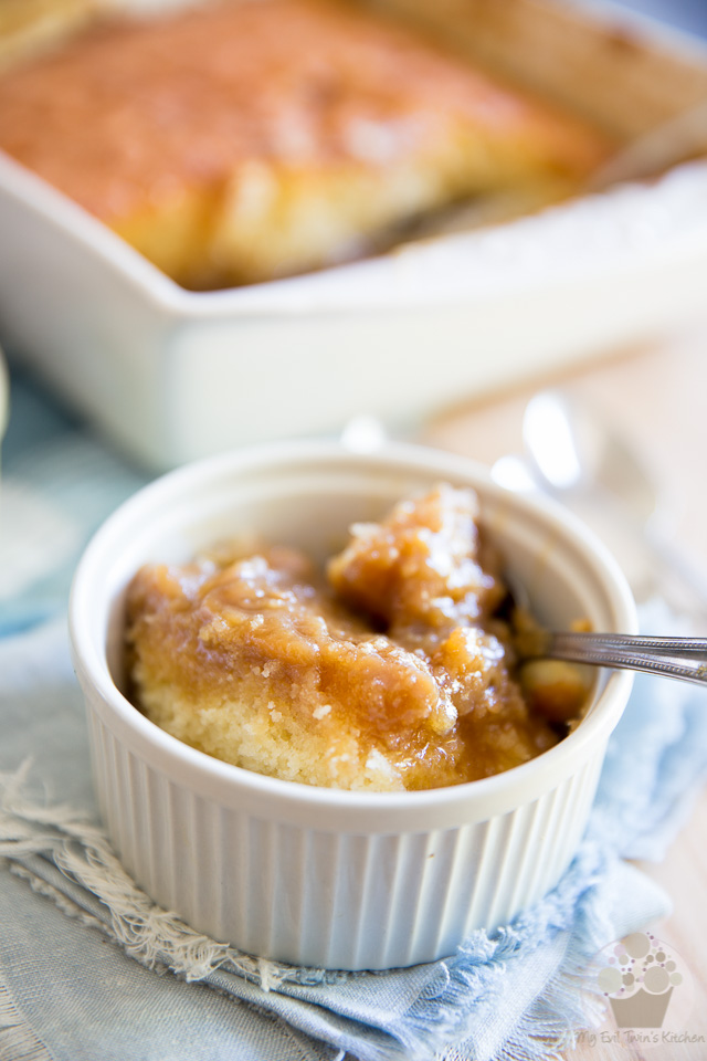 A true staple in Quebec, Pouding Chomeur is a moist vanilla cake cooked in its very own creamy maple sauce. As easy to make as it is delicious to eat!