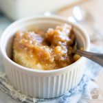 A true staple in Quebec, Pouding Chomeur is a moist vanilla cake cooked in its very own creamy maple sauce. As easy to make as it is delicious to eat!