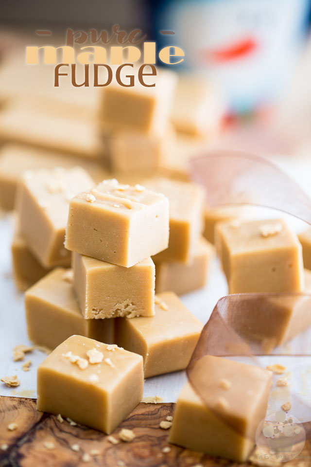 Pure Maple Fudge by My Evil Twin's Kitchen | Recipe and step-by-step instructions on eviltwin.kitchen