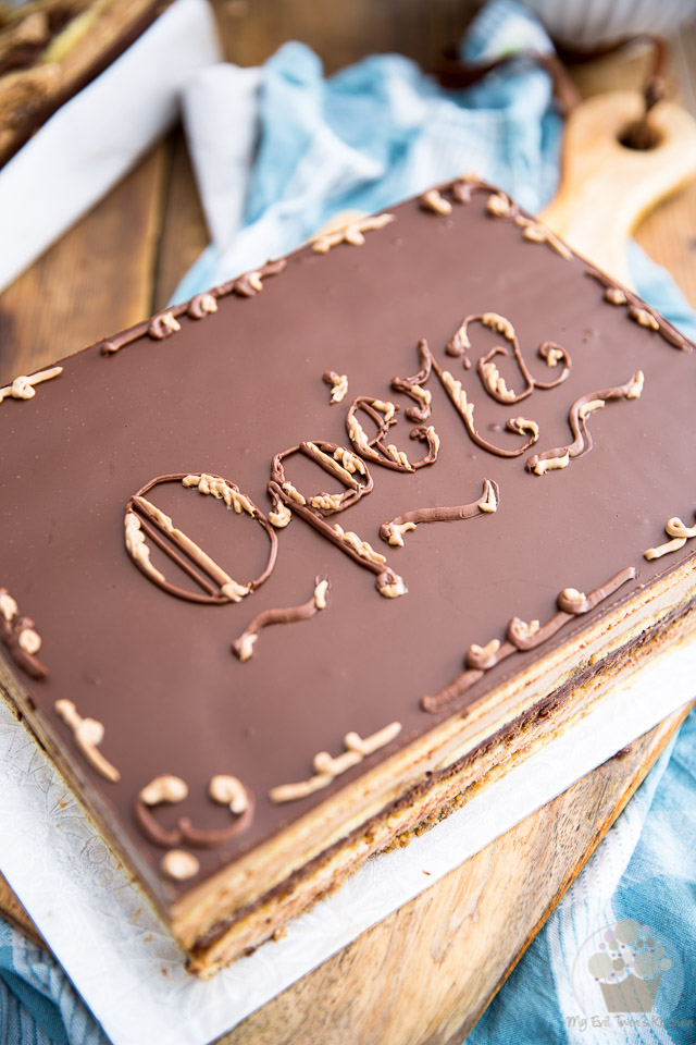 Classic Opera Cake from Scratch by My Evil Twin's Kitchen | Recipe and step-by-step instructions on eviltwin.kitchen