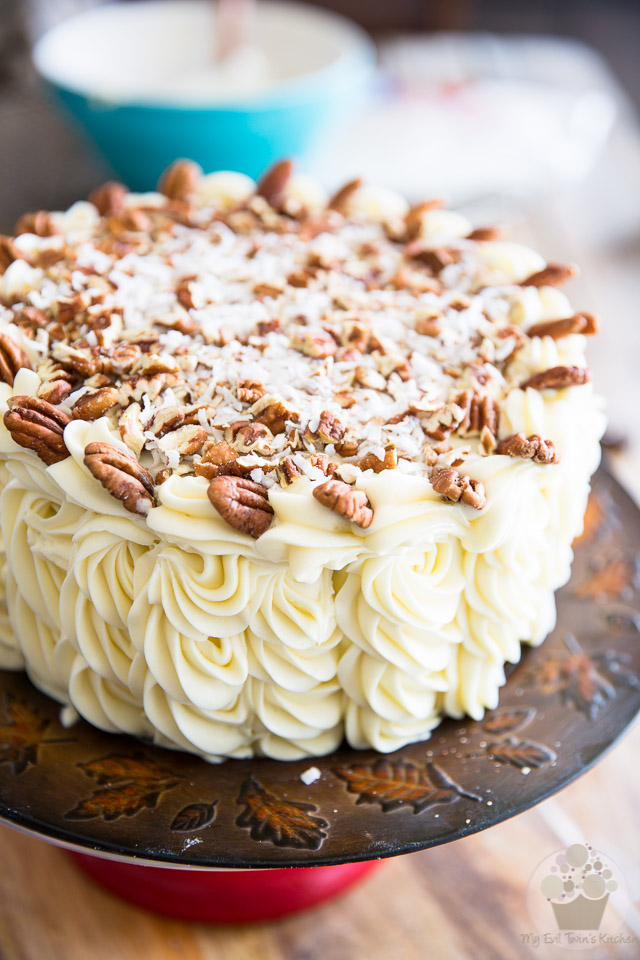Coconut Hummingbird Cake by My Evil Twin's Kitchen | Recipe on eviltwin.kitchen