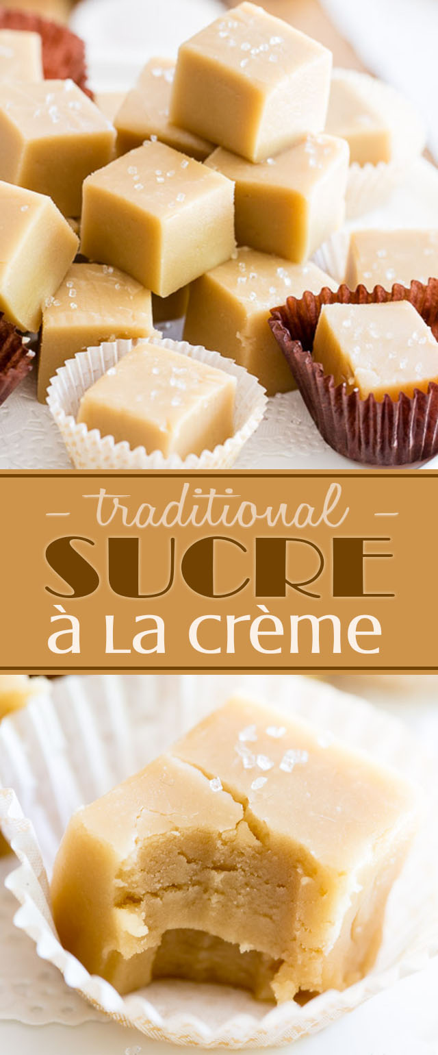 A timeless tradition in Québec, Sucre à la Crème is a smooth creamy and sinfully decadent treat made very simply with, as its name suggests, sugar and cream