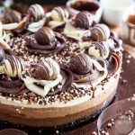 Triple Chocolate No-Bake Cheesecake by My Evil Twin's Kitchen | Recipe and step-by-step instructions on eviltwin.kitchen