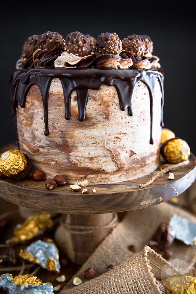 Nutella Ferrero Rocher Chocolate Cake • My Evil Twin's Kitchen