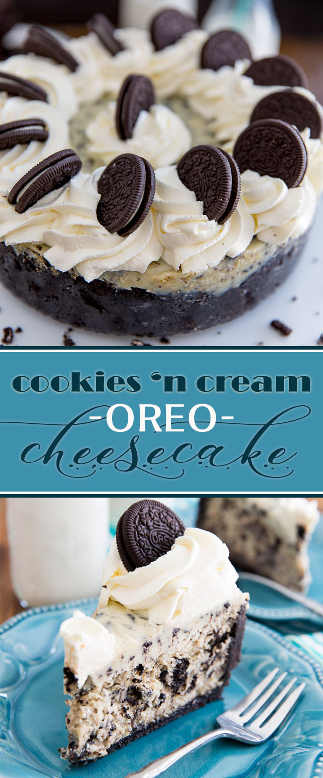 Cookies N Cream Oreo Cheesecake • My Evil Twins Kitchen